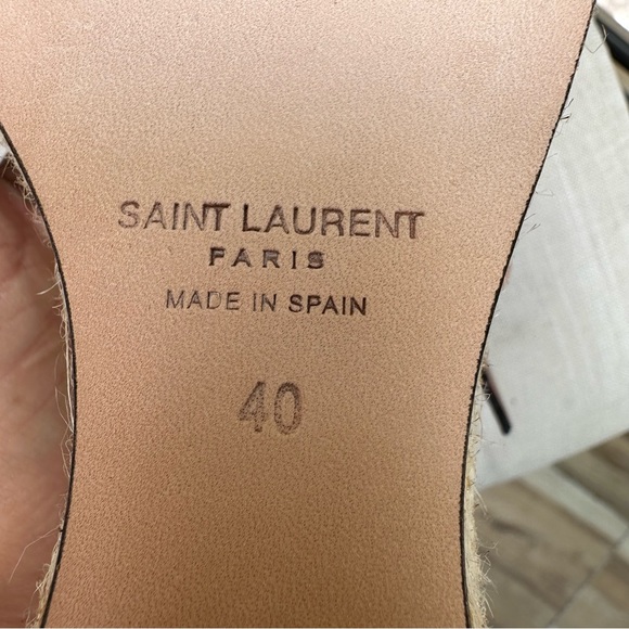 Authentic Saint Laurent Wedges size 10 - Picture 13 of 13
